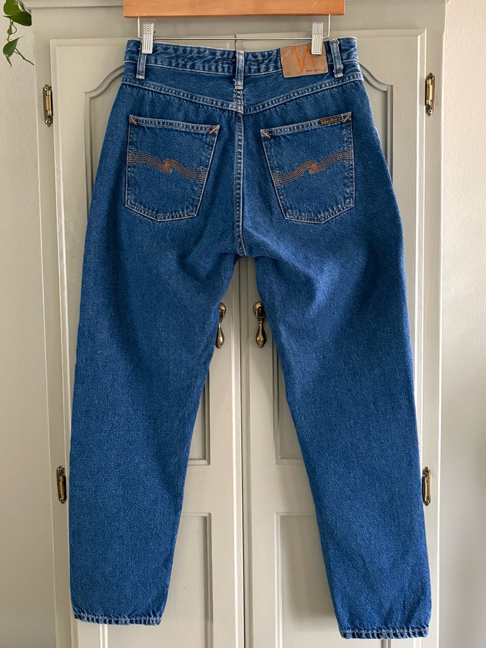 NUDIE JEANS CO. Breezy Britt 90’s Stone Denim Jean | 100% Cotton | Size 30‎ /28